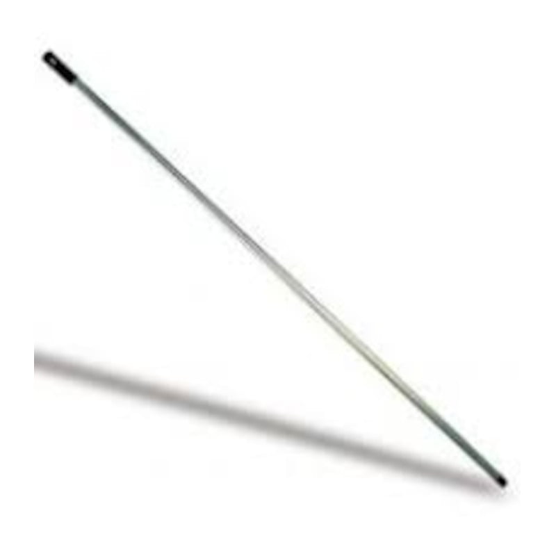 Manico verniciato argento 130 cm