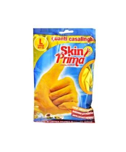 Guanti gialli felpati skin prima paio 1 taglia L