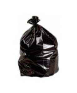 Sacco bidone nero 80X110 strappi 10