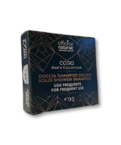 Doccia Shampoo Uomo Solido per Uso Frequente Minisize I Officina Naturae