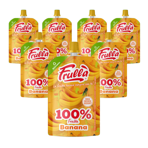 Frutta Frullata 100% Banana - Pack 10 Pezzi