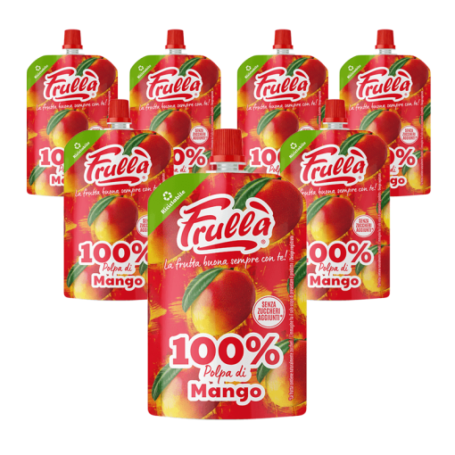 Frutta Frullata 100% Mango - Pack 10 Pezzi