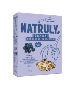 GRANOLA AI MIRTILLI E CARDAMOMO SENZA CEREALI | BIO | Natruly