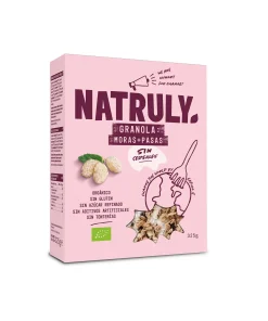 GRANOLA ALLE MORE E UVETTA SENZA CEREALI | BIO | Natruly