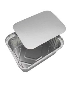 Teglia alluminio 2/3 porzioni r1l pezzi 100