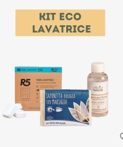 KIT ECO LAVATRICE | Detersivo lavatrice in pastiglie, Profumatore per bucato, Sapone di Marsiglia BIO