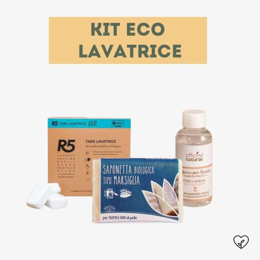 KIT ECO LAVATRICE | Detersivo lavatrice in pastiglie, Profumatore per bucato, Sapone di Marsiglia BIO