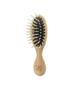 Spazzola ovale piccola da borsetta con dente corto