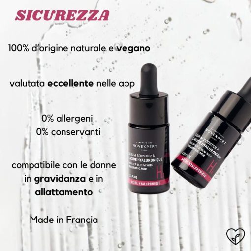 Siero viso Supremo rimpolpante e rassodante Acido Ialuronico 30ml | Novexpert - immagine 3