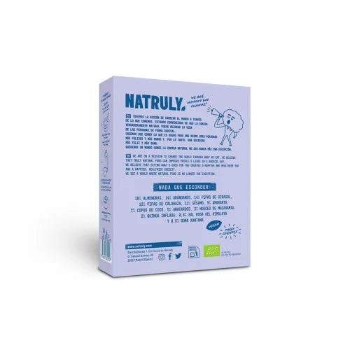 GRANOLA AI MIRTILLI E CARDAMOMO SENZA CEREALI | BIO | Natruly - immagine 2