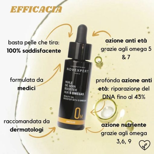 Siero viso 5 Omega Novexpert 30ml | Huile de Soin Booster Omega - immagine 2