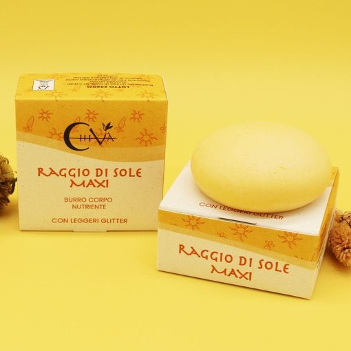 Burro Corpo Nutriente - Raggio di Sole Maxi 80ml I Chiva - immagine 2