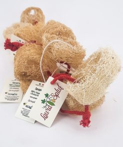 Tris di posa sapone in luffa da 3 cm