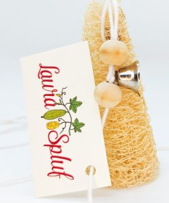 Topo in luffa per gatti