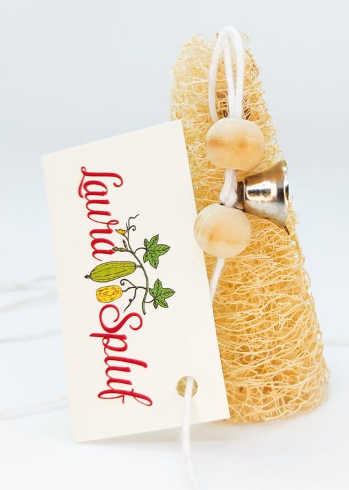 Topo in luffa per gatti