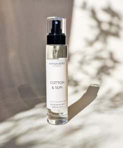 Spray Ambiente/Tessuti 100ml - muschio bianco, arancia, gelsomino - COTTON&SUN | Human Hero Candle