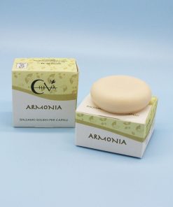 Balsamo Idratante Bio Solido per Capelli al Profumo di Tabacco e Caffè - Armonia 40g