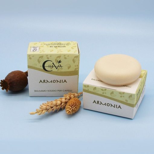 Balsamo Idratante Bio Solido per Capelli al Profumo di Tabacco e Caffè - Armonia 40g - immagine 2