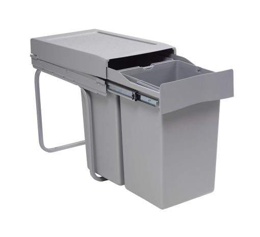 Gollinucci Pattumiera ad Estrazione Frontale 2x14L