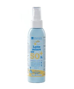 Latte solare SPF 50+ per bimbi e pelli sensibili I La Saponaria