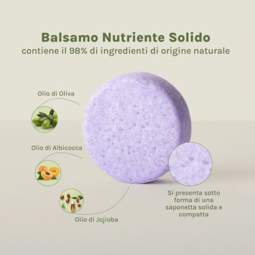 Balsamo solido per capelli normali 70g - immagine 5