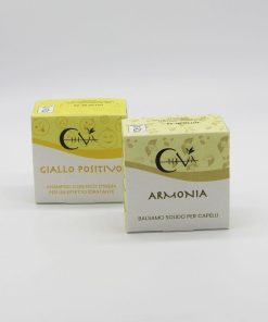 Kit Shampoo e Balsamo Solido Idratanti - Due per Te Positivo 95gr I Chiva
