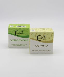 Kit Shampoo e Balsamo Purificante Idratante - Due per Te Sincero 95gr I Chiva