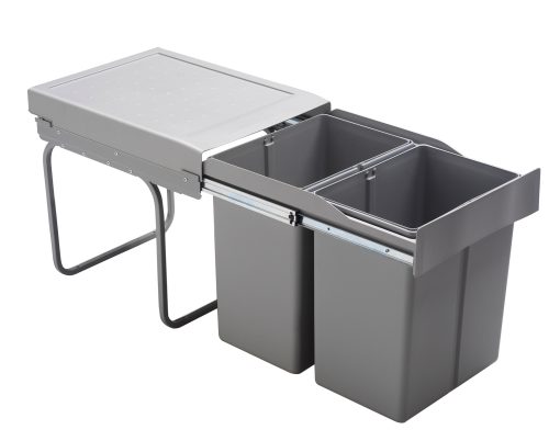 Gollinucci Pattumiera ad Estrazione Frontale 2x21L