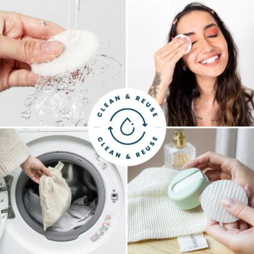 Dischetti di cotone riutilizzabili x 7 | LastRound Original - immagine 2