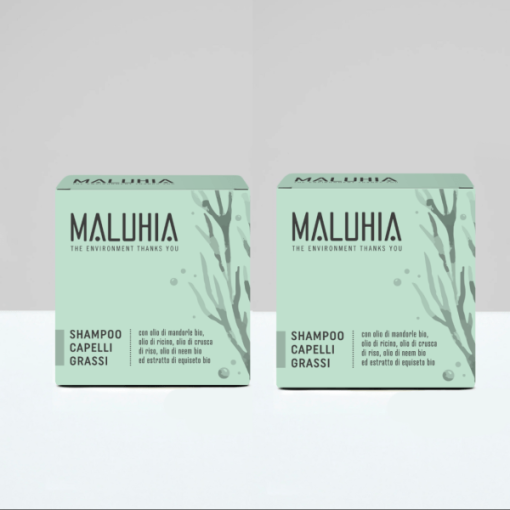 Duo shampoo solido per capelli grassi