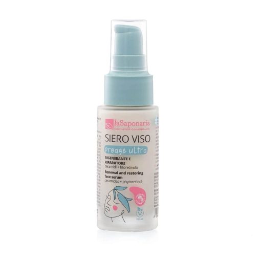 Siero Viso Antirughe Rigenerante e Riparatore I La Saponaria