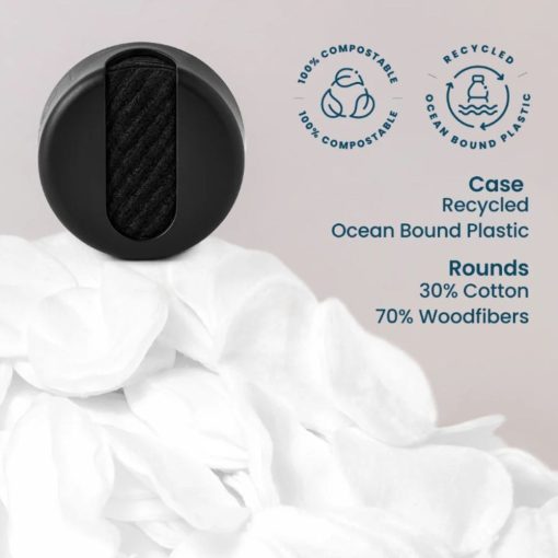 Dischetti di cotone riutilizzabili Neri x 7 | LastRound Pro - immagine 4