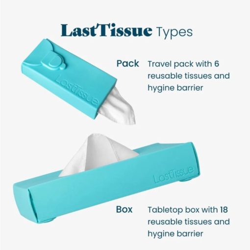 Fazzoletti riutilizzabili x 6 | LastTissue Pack - immagine 5