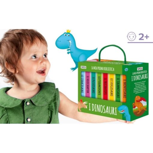 Libri per Bambini La Mia Prima Biblioteca: i Dinosauri I Sassi - immagine 3