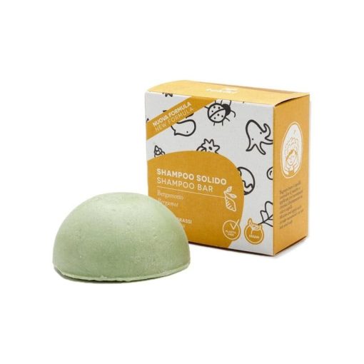 Shampoo solido al bergamotto 60g - per capelli grassi | Tukiki