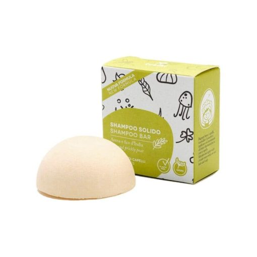 Shampoo solido avena e fico d'India 60g - fortificante e volumizzante | Tukiki