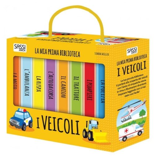 Libri per Bambini La Mia Prima Biblioteca: i Veicoli I Sassi