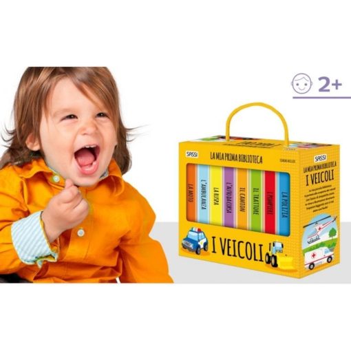 Libri per Bambini La Mia Prima Biblioteca: i Veicoli I Sassi - immagine 3