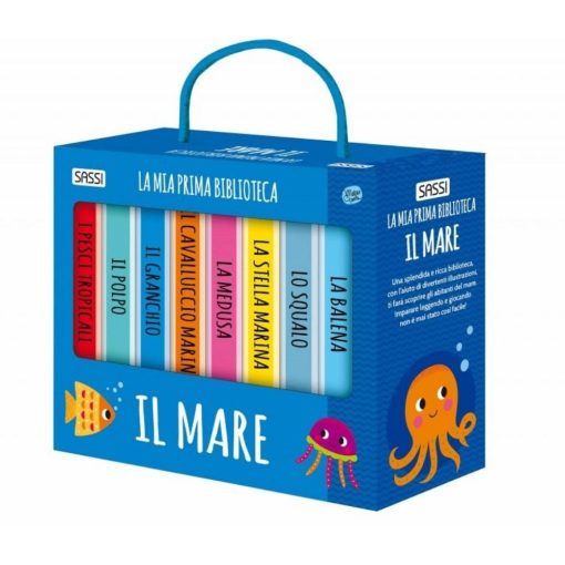 Libri per Bambini La Mia Prima Biblioteca: il Mare I Sassi