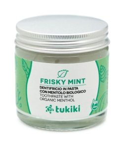 Dentifricio vegano in pasta 60ml - FRISKY MINT | Tukiki