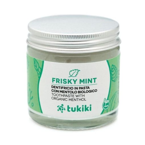 Dentifricio vegano in pasta 60ml - FRISKY MINT | Tukiki