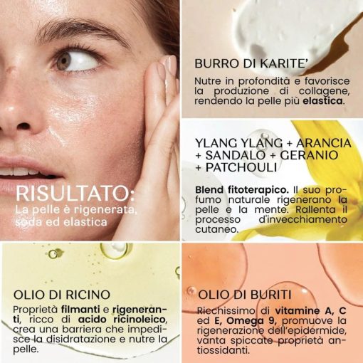 Siero Viso ANTIAGE Nutriente - Pelle Secca I Senso Naturale - immagine 4