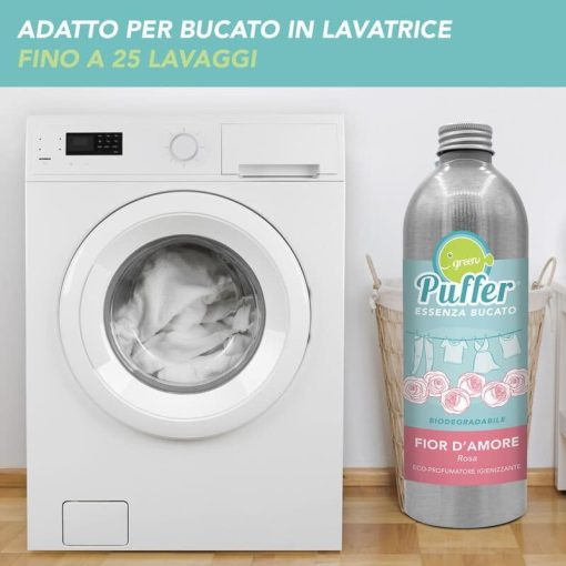 Essenza bucato lavatrice e ambienti 500ml | Fior d'amore - immagine 2