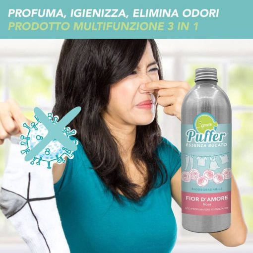 Essenza bucato lavatrice e ambienti 500ml | Fior d'amore - immagine 5