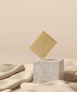 Bagnoschiuma solido energizzante allo zenzero con effetto scrub