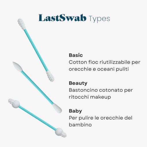 Cotton fioc riutilizzabile | LastSwab Basic - immagine 5
