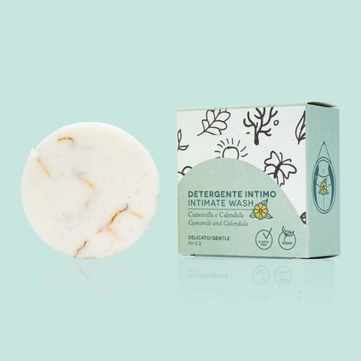 Detergente intimo solido delicato 65gr - Camomilla e Calendula | Tukiki