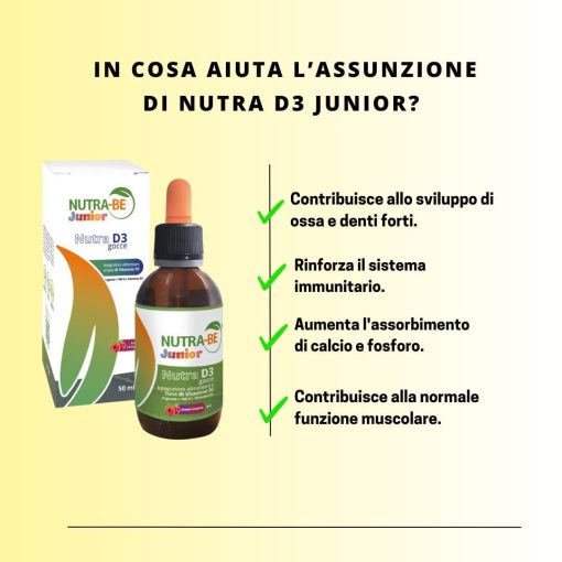 NUTRA D3 per ossa e denti | 50 ml | Vegan - immagine 5