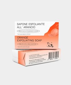 Sapone esfoliante all'arancio - 100gr