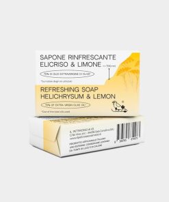 Sapone rinfrescante elicriso e limone - 100gr
